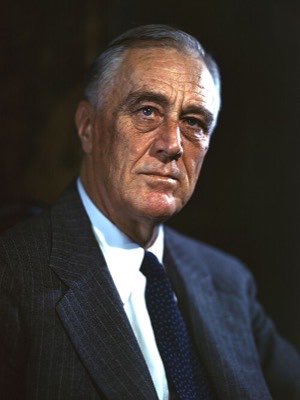 Portret: Franklin D. Roosevelt