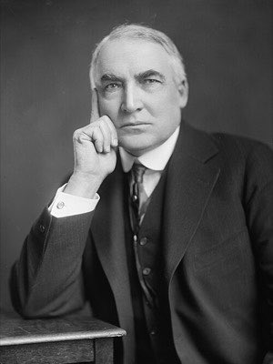 Portret: Warren G. Harding